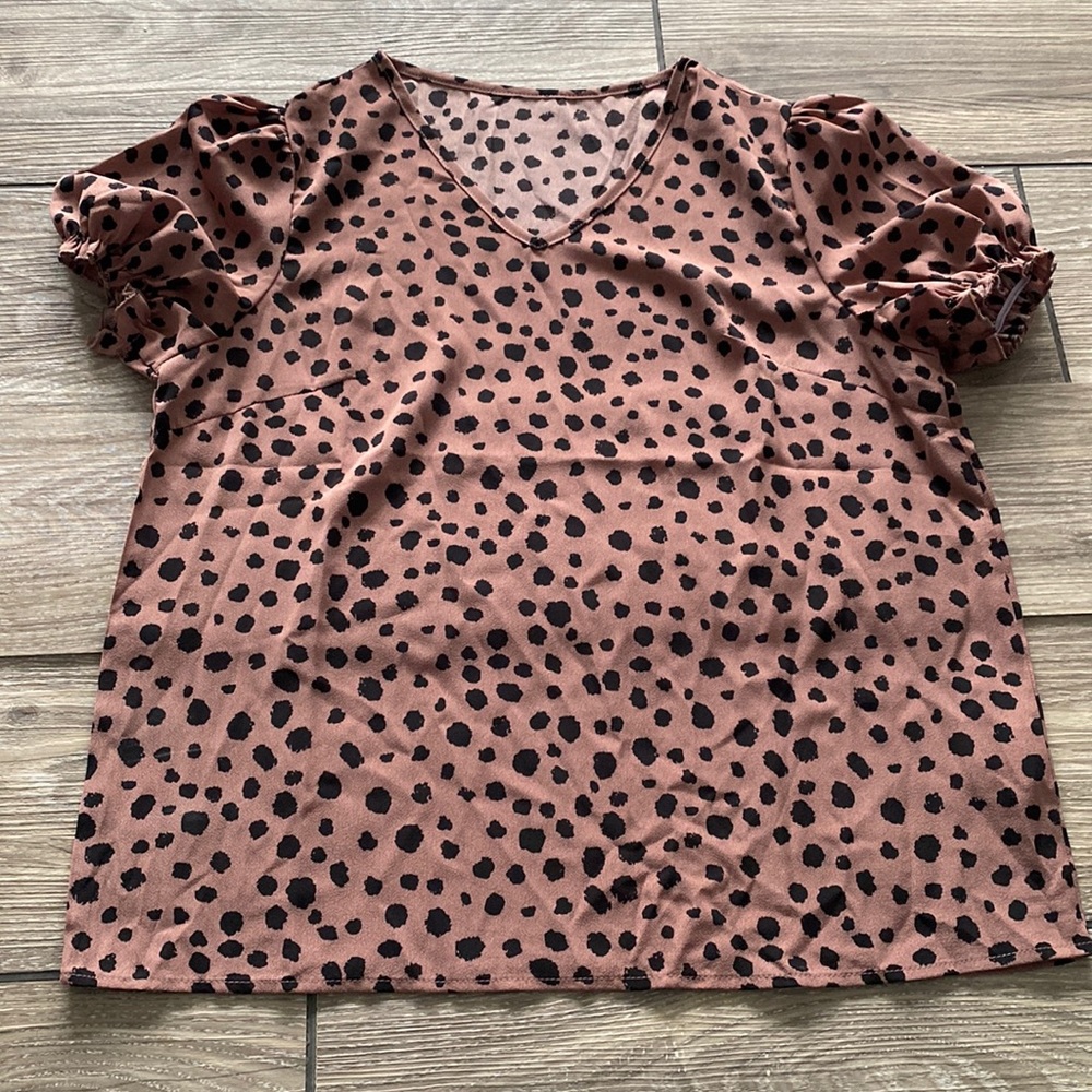Ruffle sleeve top